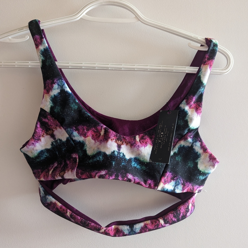 NWT Lali and Layla Blake Bathing Suit Top Nebula/Stellar Size L